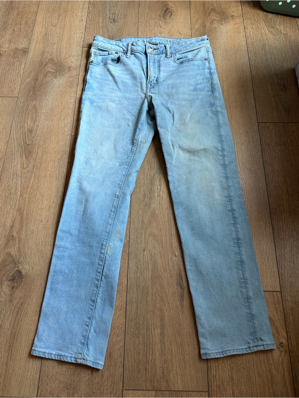 American Eagle Outfitters Light Wash Straight Jeans - Men's